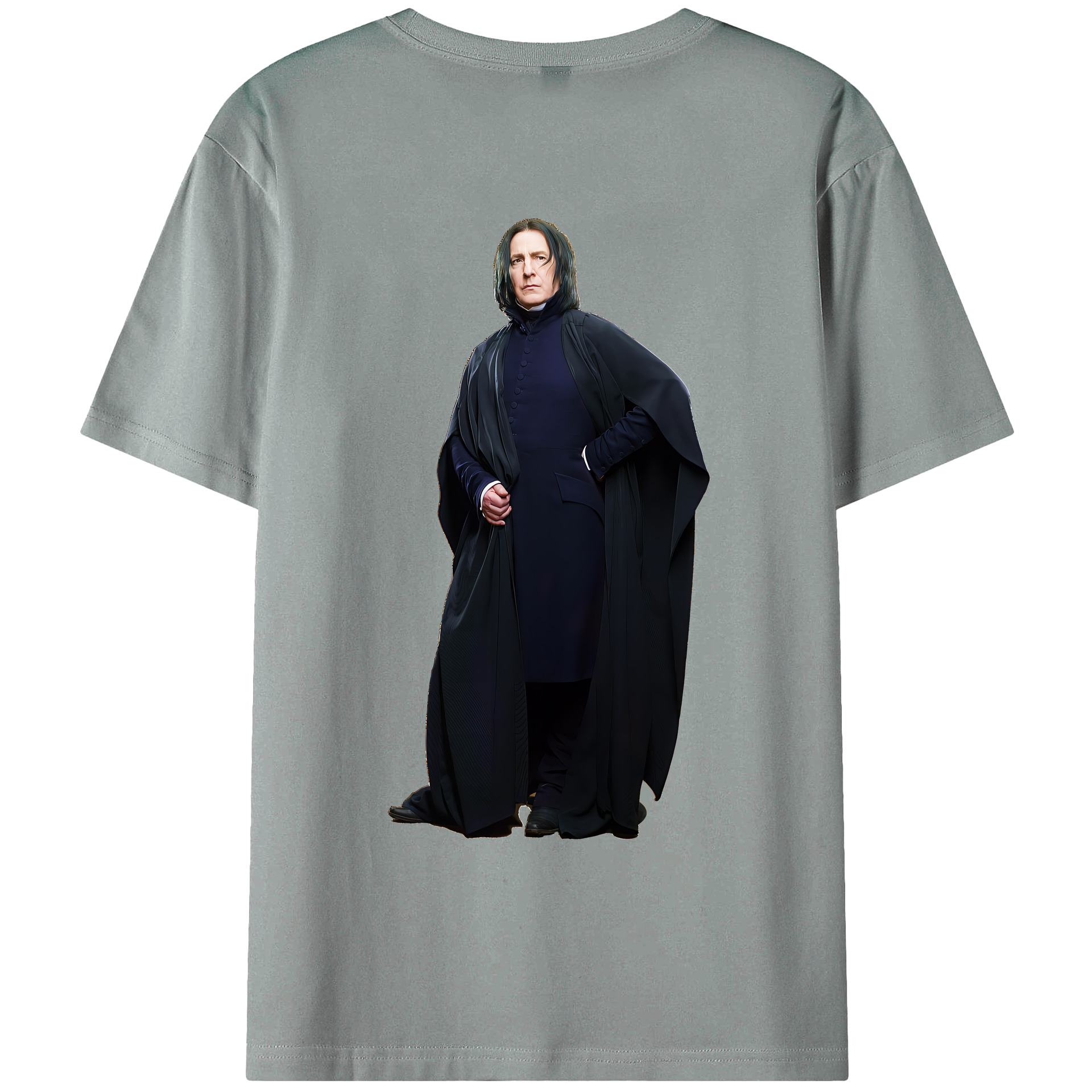 （画像用） Harry Potter ハリー・ポッターシリーズ 綿100％ メンズ半袖Tシャツ（バックプリント） 通気性